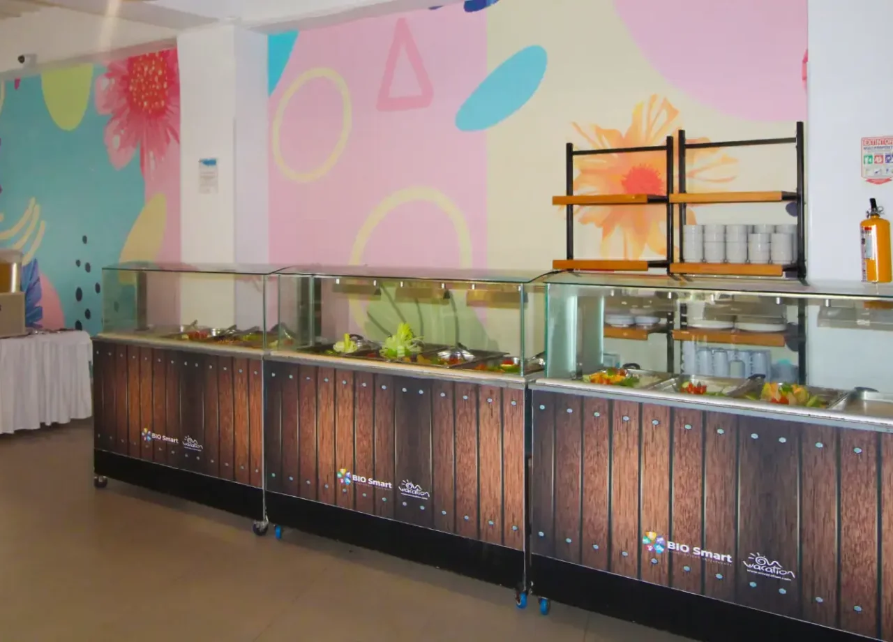 Restaurante buffet hotel tone on vacation san andres