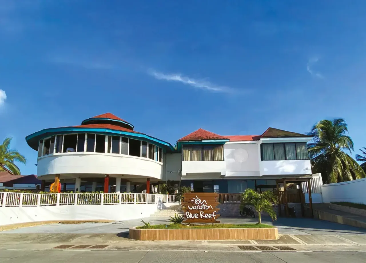 fachada hotel blue reef san andres