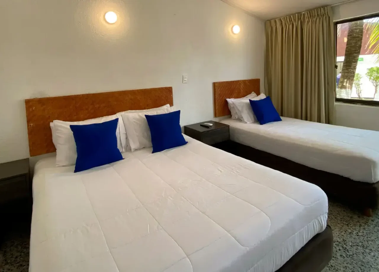 habitacion hotel blue reef san andres