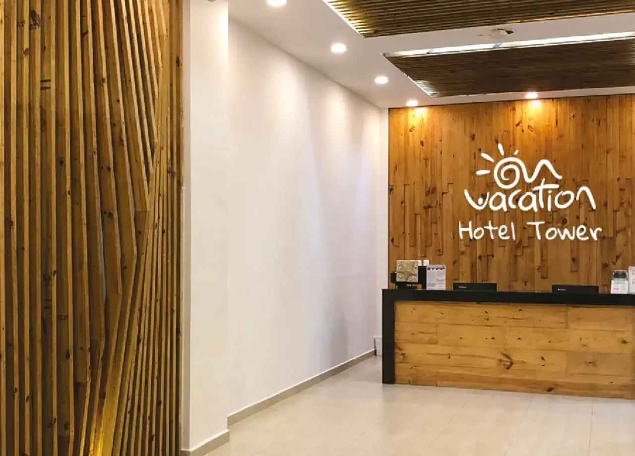 recepcion hotel tower on vacation san andres