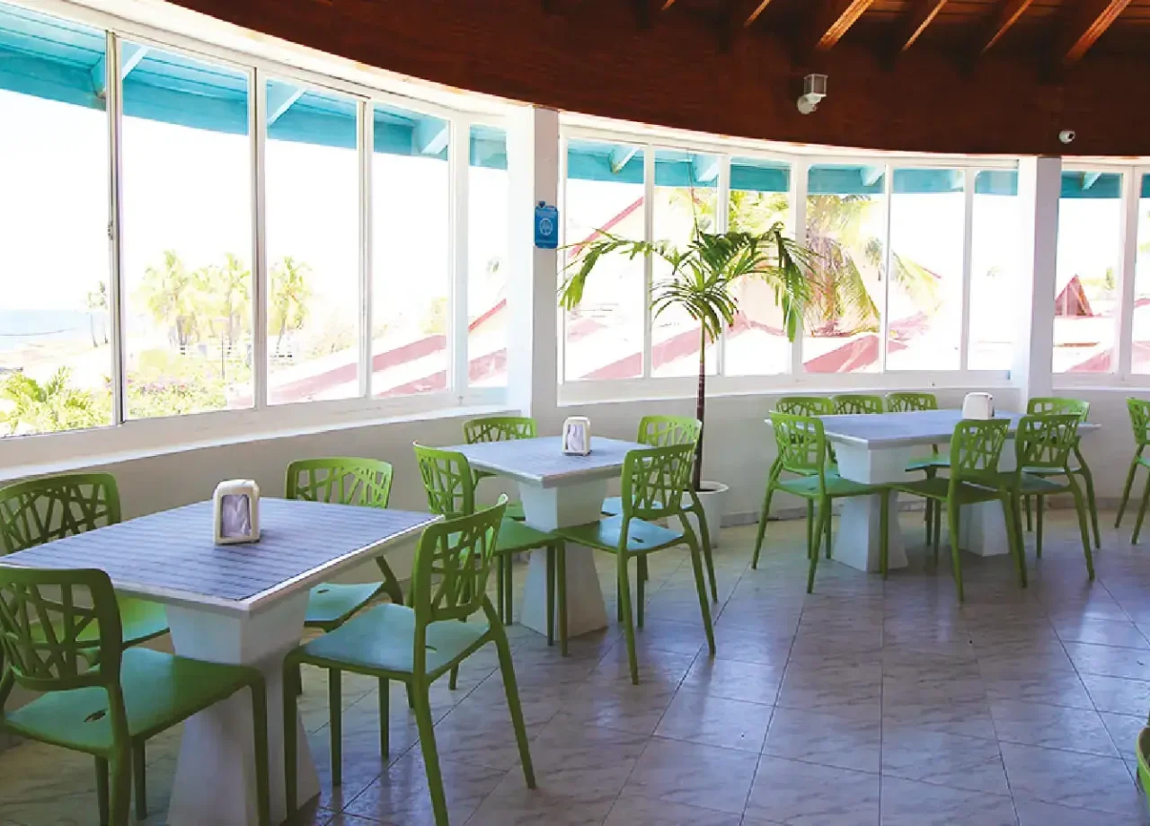restaurante hotel blue reef san andres