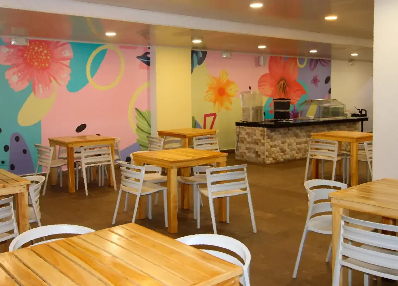 restaurante salon hotel tower on vacation san andres