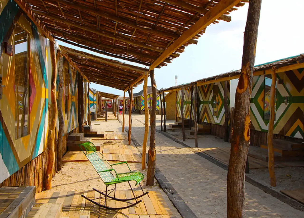sendero rancherias hotel wayira beach guajira