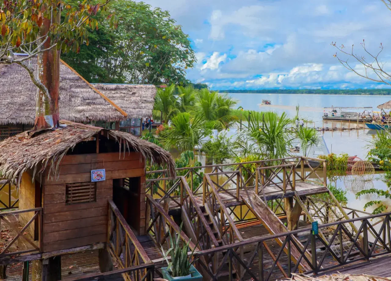 vista habitaciones hotel amazon amazonas